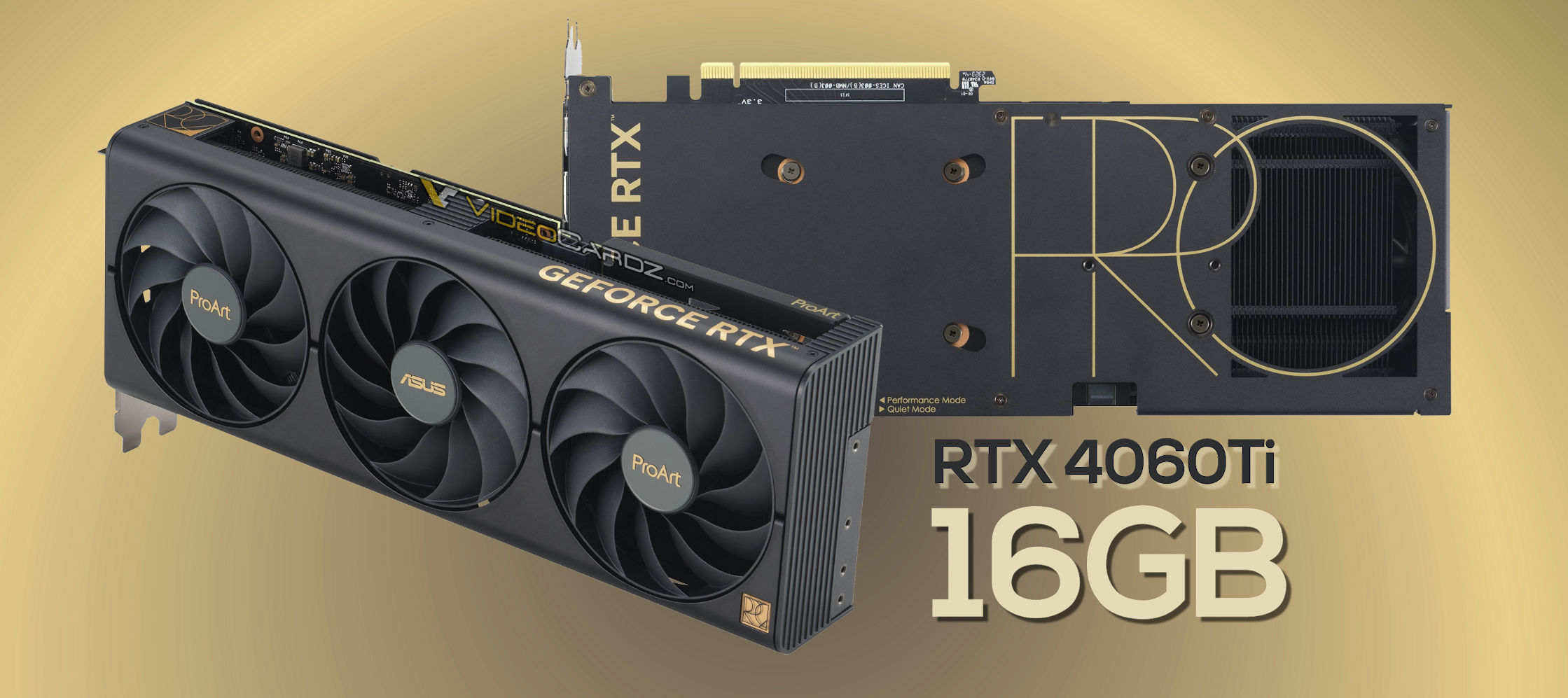 ASUS ProArt GeForce RTX 4060 Ti OC Edition